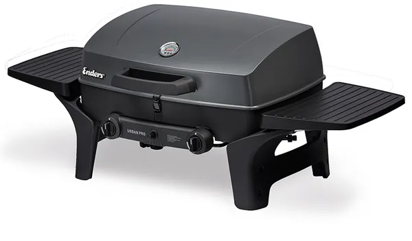 Hovedbilde Gassgrill - Mobil Bordgrill med 2 Brennere - ...