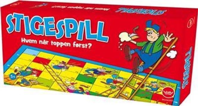 Hovedbilde Stigespillet - Hvem Når Toppen Først? Klassiker ...