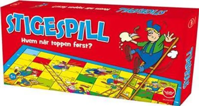 Hovedbilde Stigespillet - Hvem Når Toppen Først? Klassiker ...