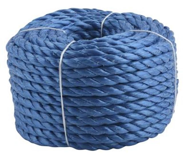 Hovedbilde Tau - 8mm x 20 meter - Bruddstyrke 1000kg - Blått
