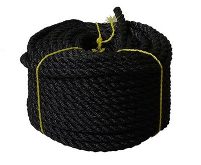Hovedbilde Tau - Synke - Teinetau 8mm x 30 Meter - Svart