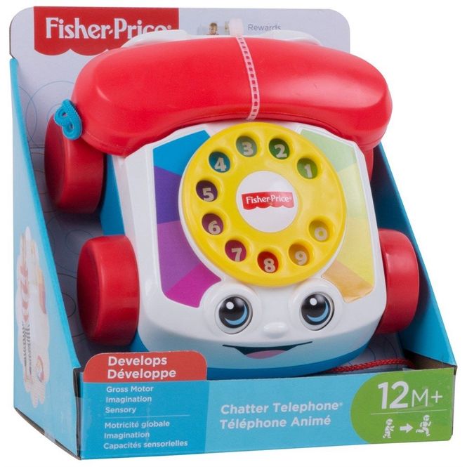 Hovedbilde Fisher-Price Telefon - Klassisk Babyleker