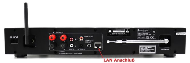 Hovedbilde Forsterker med Internett Radio, DAB+ CD og ...