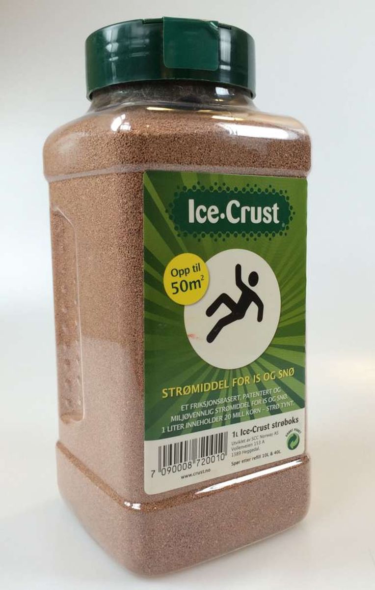 Strømiddel - Ice Crust 1 Liter boks Perfekt for Trapper, ha i Bilen og lignende