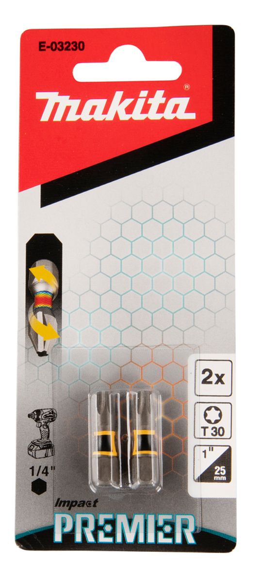 Makita Bits T30 25 mm 1/4