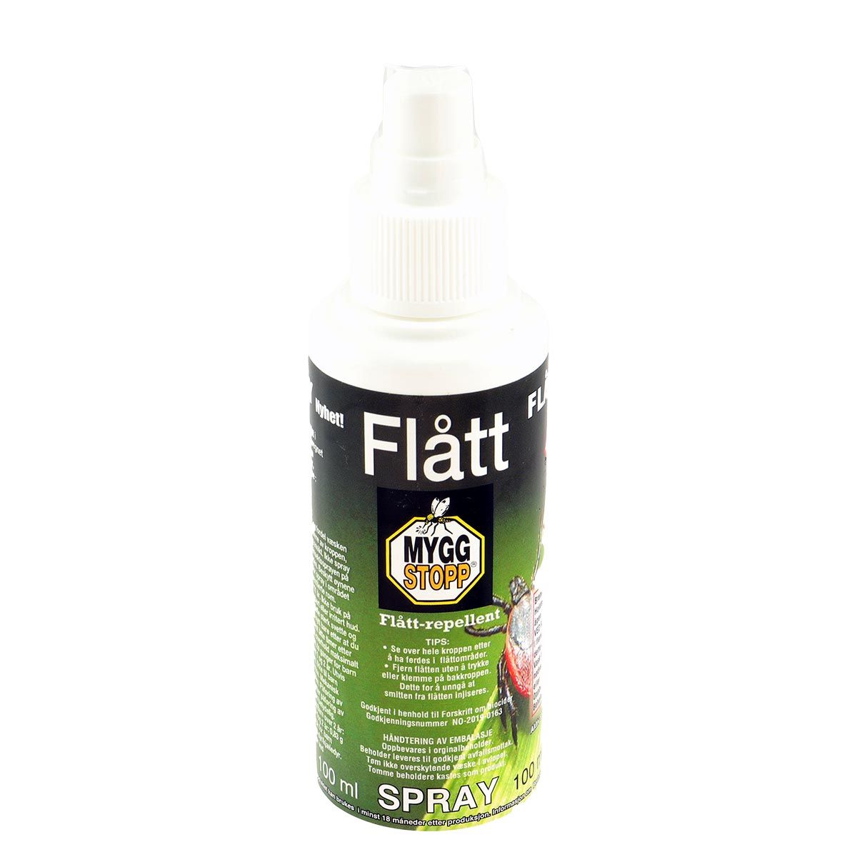 Flåttspray 100 ml Flaske - Effektiv mot Flått