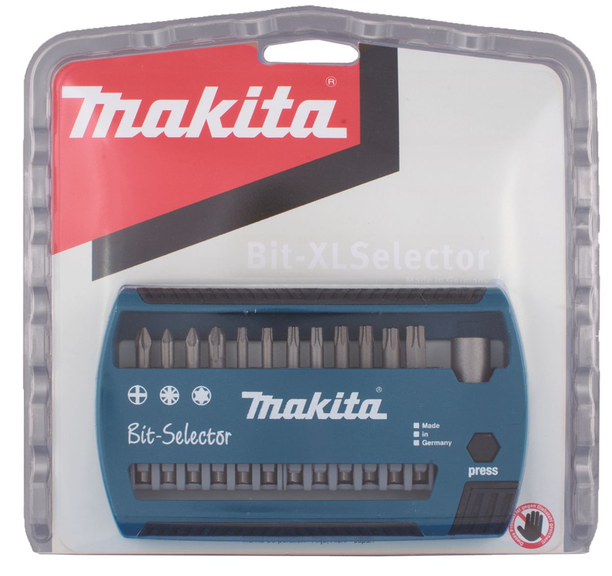 Makita Bitssett 13 Deler 50 mm P-74740