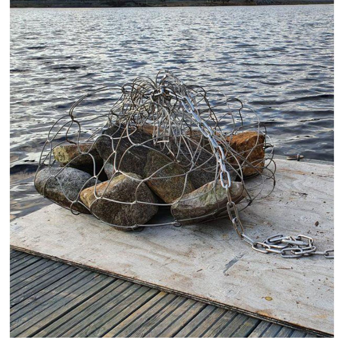 Moringsnett Syrefast Stål - 100 Liter For Maks 250kg