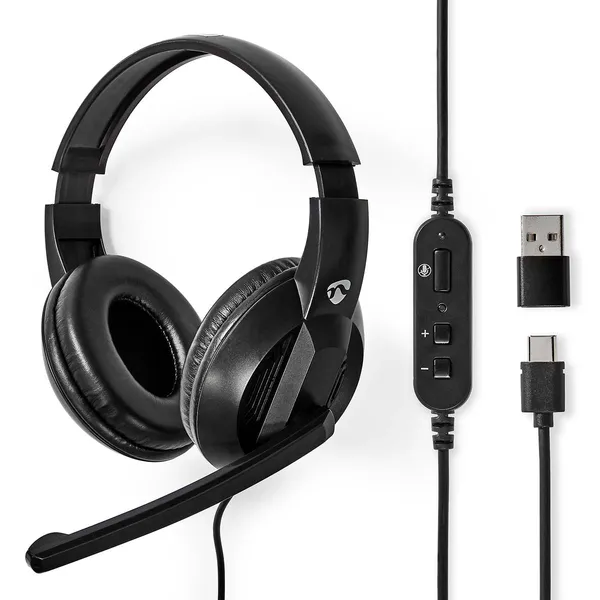 Hovedbilde Hodesett Fold-Away med Mickofon til PC, ...
