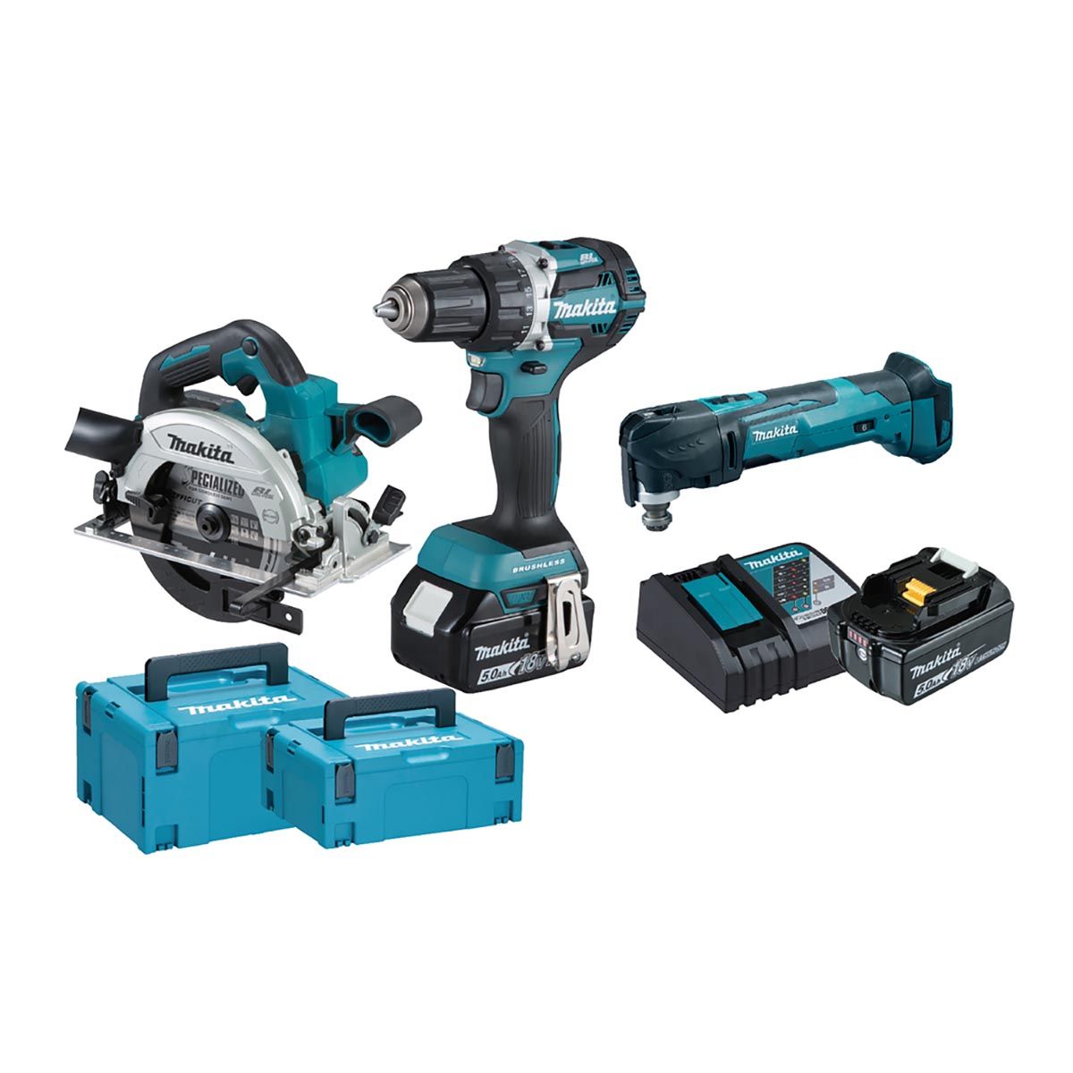 Makita Kombosett 18V LXT ® DLX3138TJ