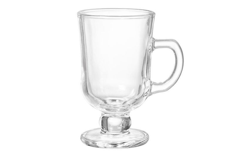 Gløgglass 13 cl 6-pk i Klart Glass med Håndtak – Perfekt for Julegløggen fra Maku Kitchen Life