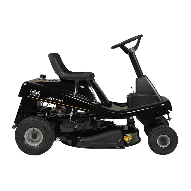 Texas plentraktor Rider 7600E 3i1 klippe bredde 76 cm m/ oppsamler 90063120