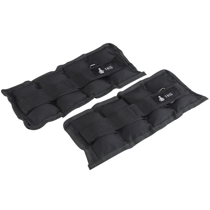 Vektmansjetter for Ankel eller Håndledd 2 x 1kg - FitPaddy