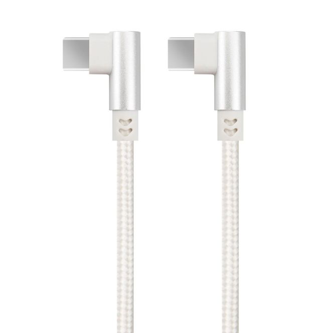 Hovedbilde Ladekabel USB-C til USB-C - 3 meter Nylonbelagt ...
