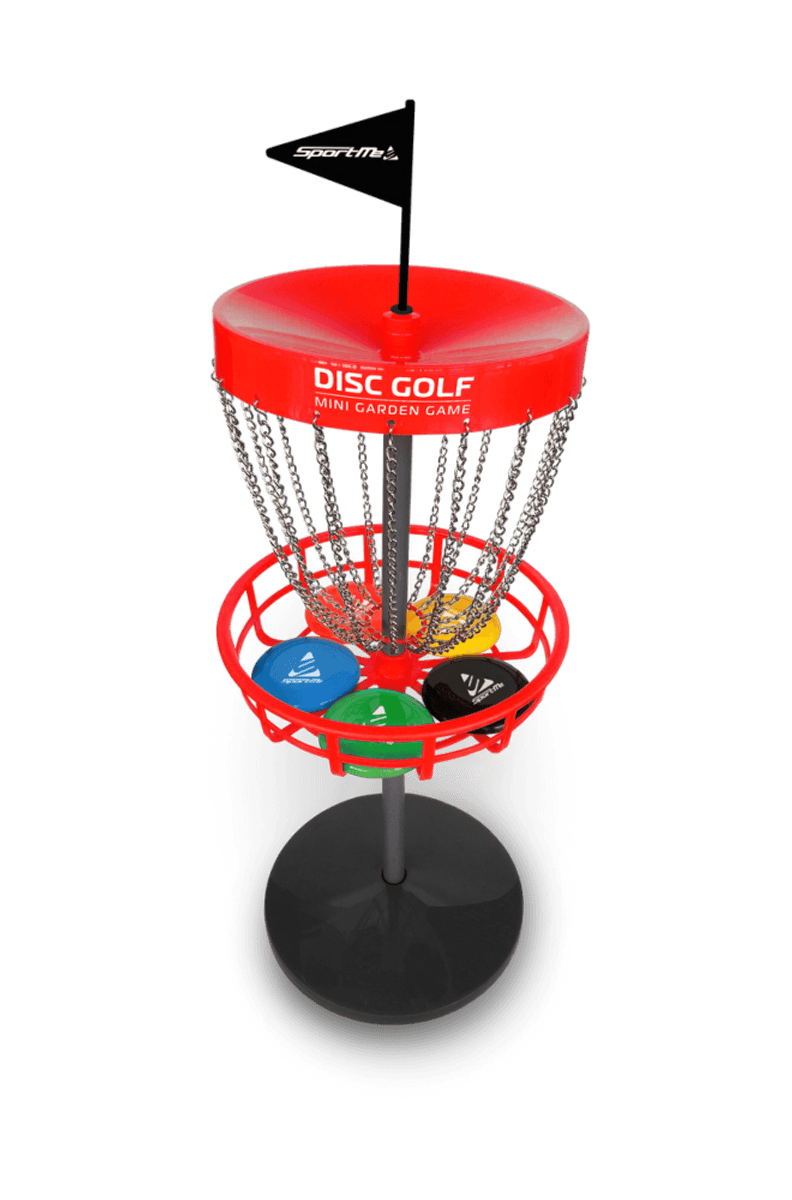 Discgolf minisett med korg