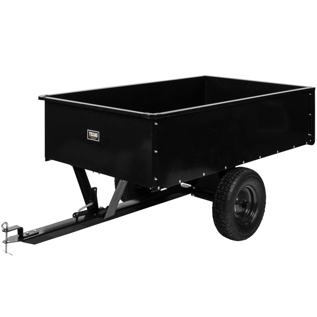 Texas stor tippvogn til plentraktor 154x95x35 cm 300kg 90053030