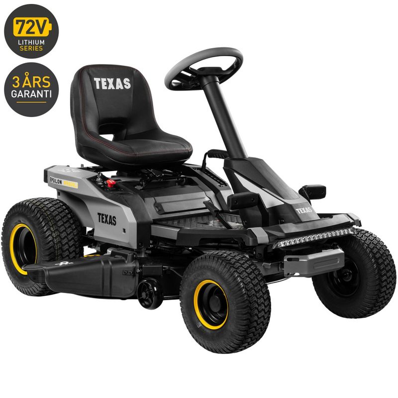 Texas plentraktor batteridrevet Epsilon R9600Li (72V) klippbredde 96 cm 90070283