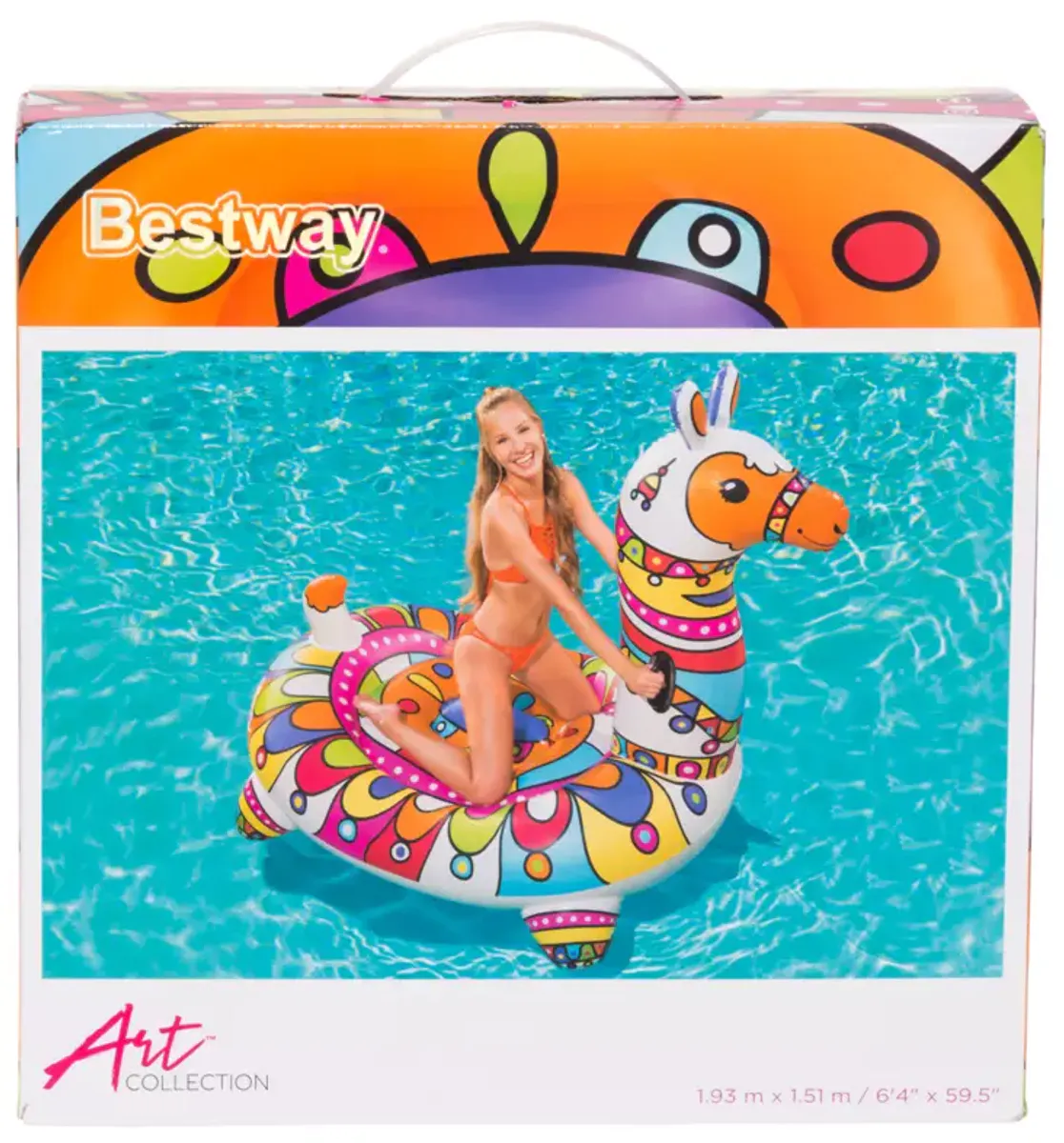 Badeleke Bestway Lama Ride-On 193x151cm