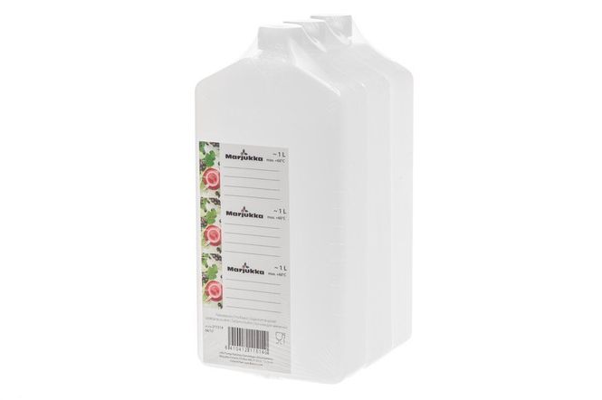 Hovedbilde Plastflaske Tynn Som Tåler Frysing 1,0 Liter ...