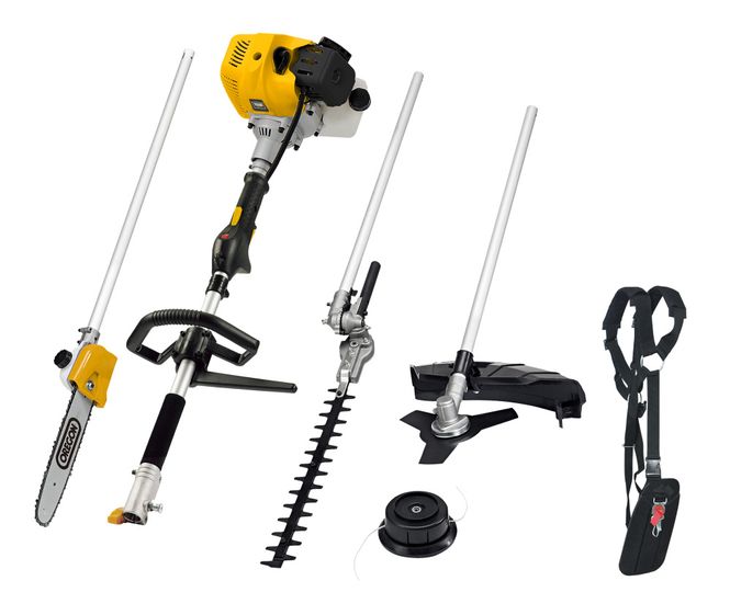 Hovedbilde Bensindrevet Kraftig 4-i-1 multimaskin 43 cc - ...