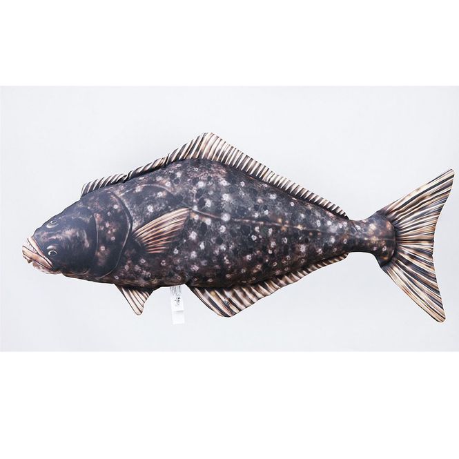 Hovedbilde Kosefisk - Pute - Kveite - 72 cm Hippoglossus ...