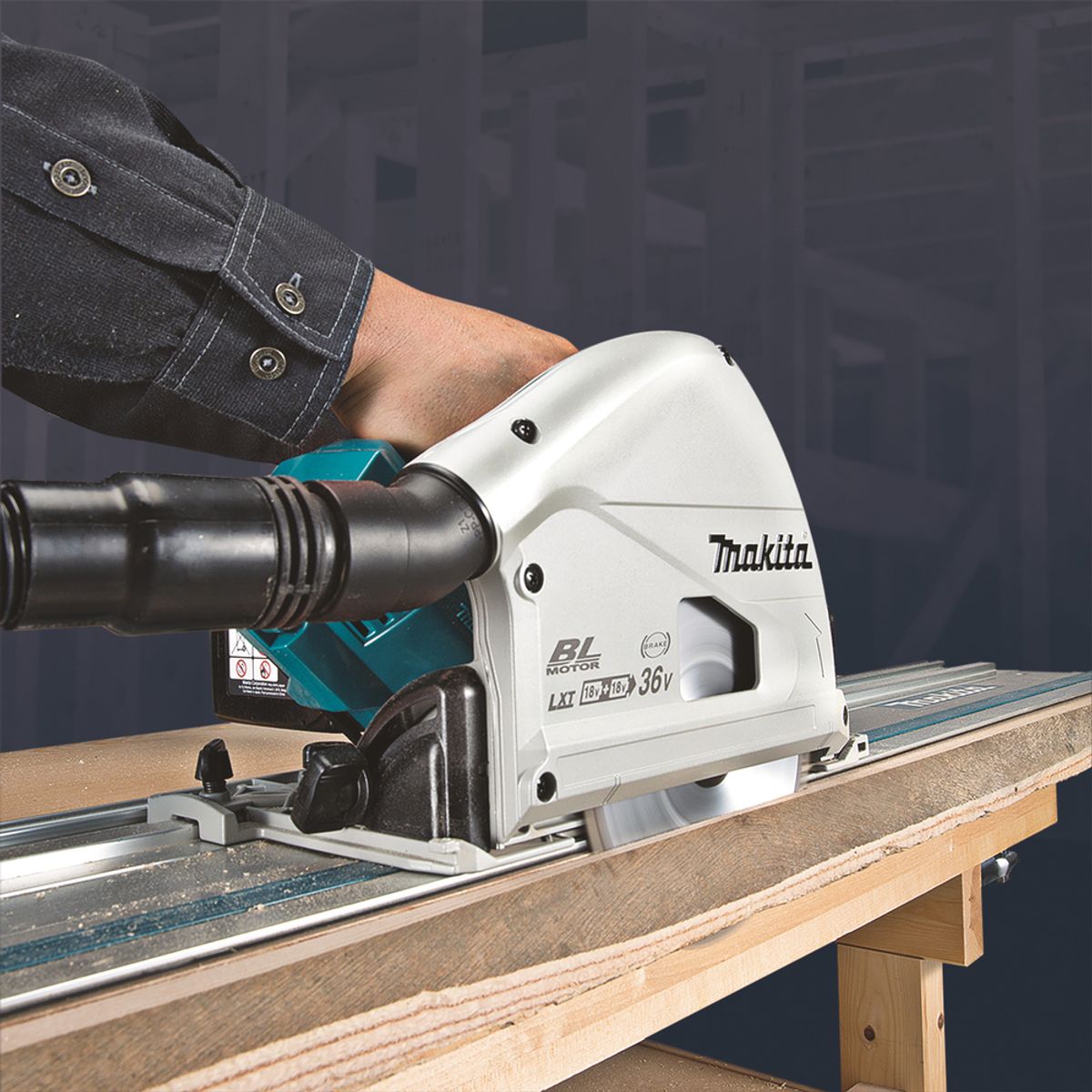Makita Dykksag - Senkesag 2x18V LXT ® 165mm BL-Motor DSP600ZJ