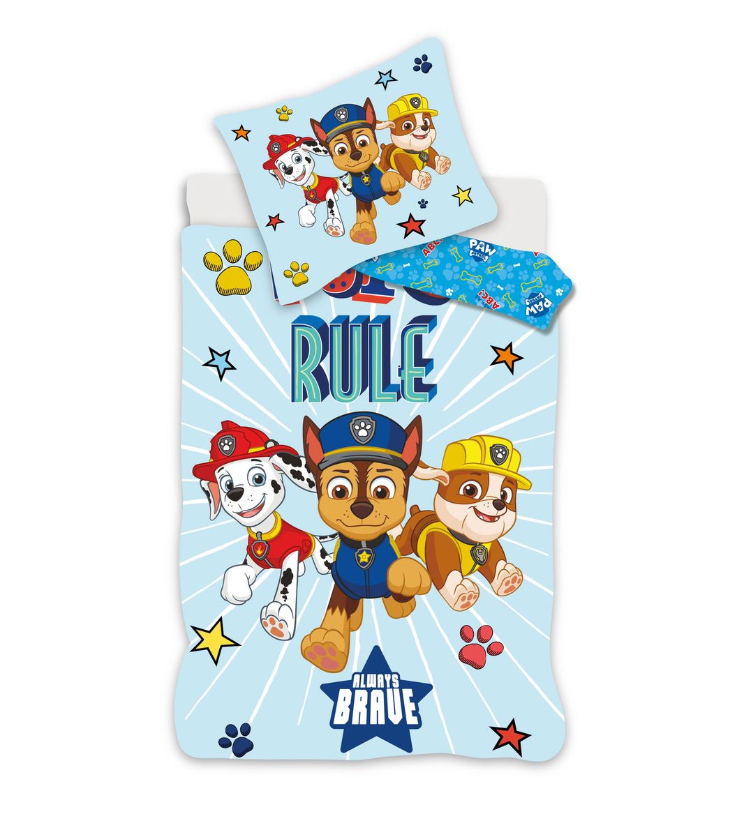 Paw Patrol Sengetøy 140x100cm - Blå
