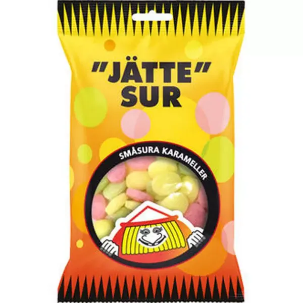 Hovedbilde Jättesur 65 gram pose