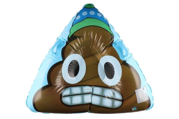 Hovedbilde Snowtube Oppblåsbart Akebrett formet som en Bæsj ...