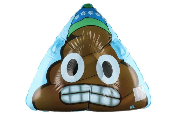 Hovedbilde Snowtube Oppblåsbart Akebrett formet som en Bæsj ...