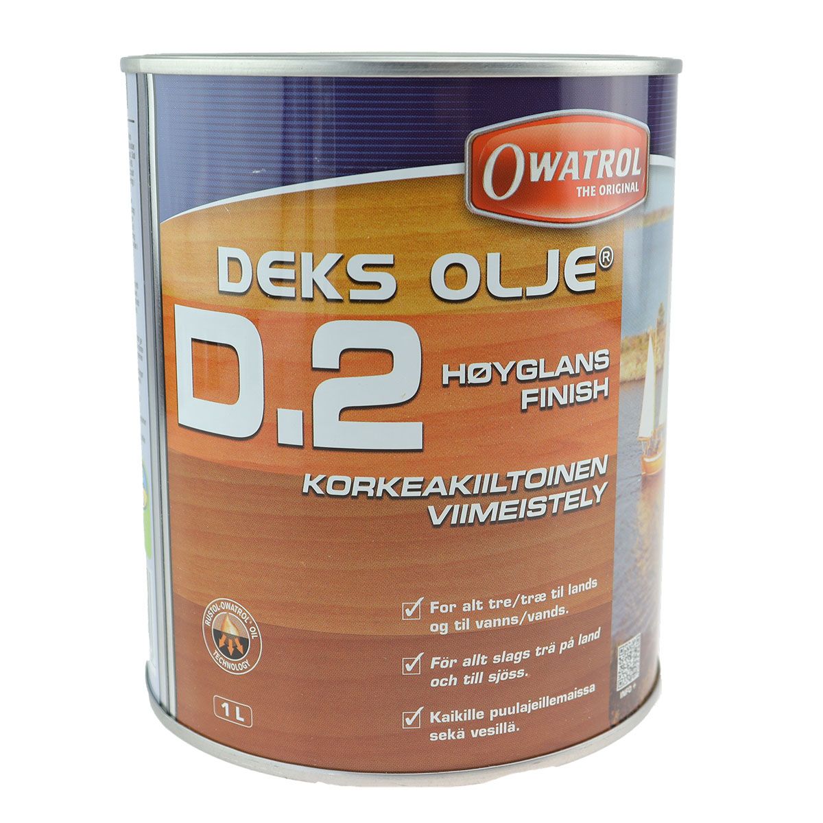 Owatrol Deksolje D2 - 1 liter