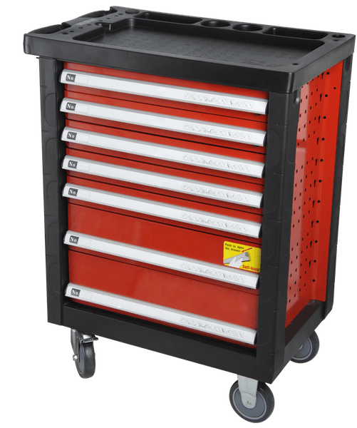 Hovedbilde Verktøyvogn på Hjul  Komplett med 230 Deler i ...