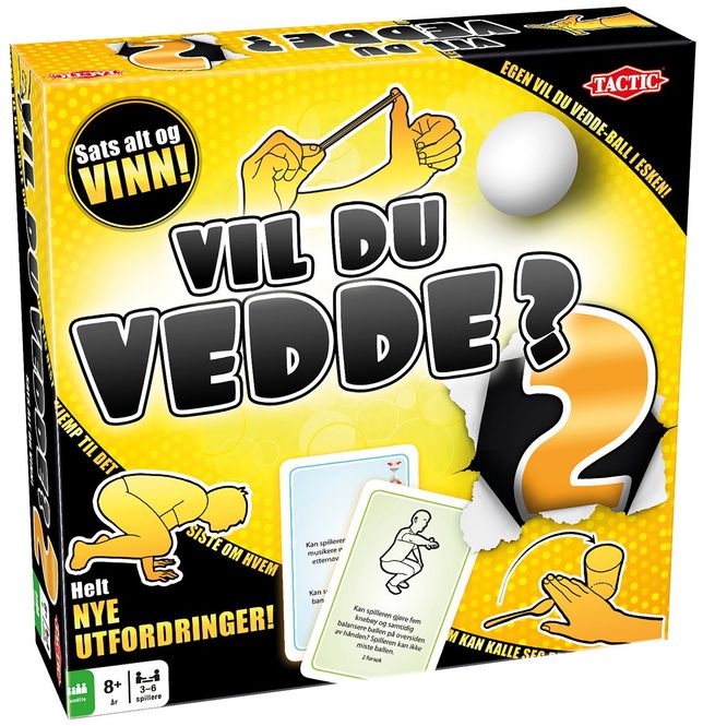 Hovedbilde Vil Du Vedde? vol. 2 - Brettspill - Familiespill