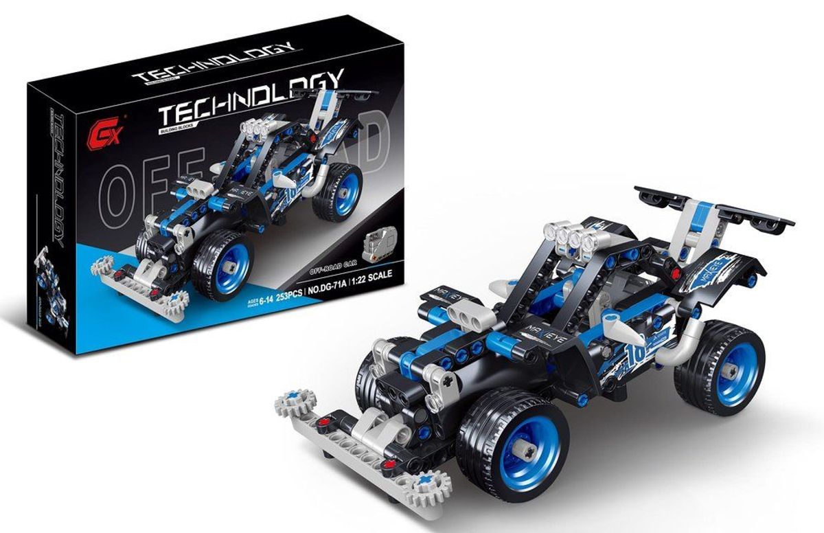 Byggeklosser 1:22 Terrengbil 253 deler