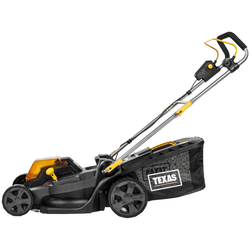 Batteridrevet gressklipper 44 cm klippebredde inkl. 2 batterier/lader – Texas LMX2044