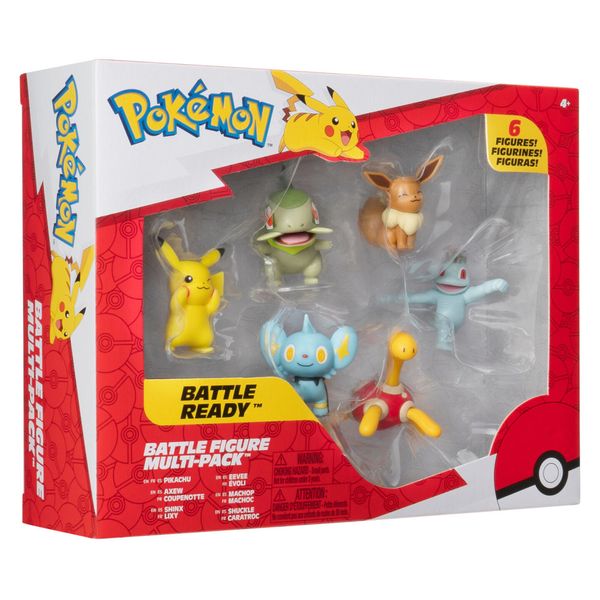 Hovedbilde Pokemon Battle Figure Multipack 6 Pack