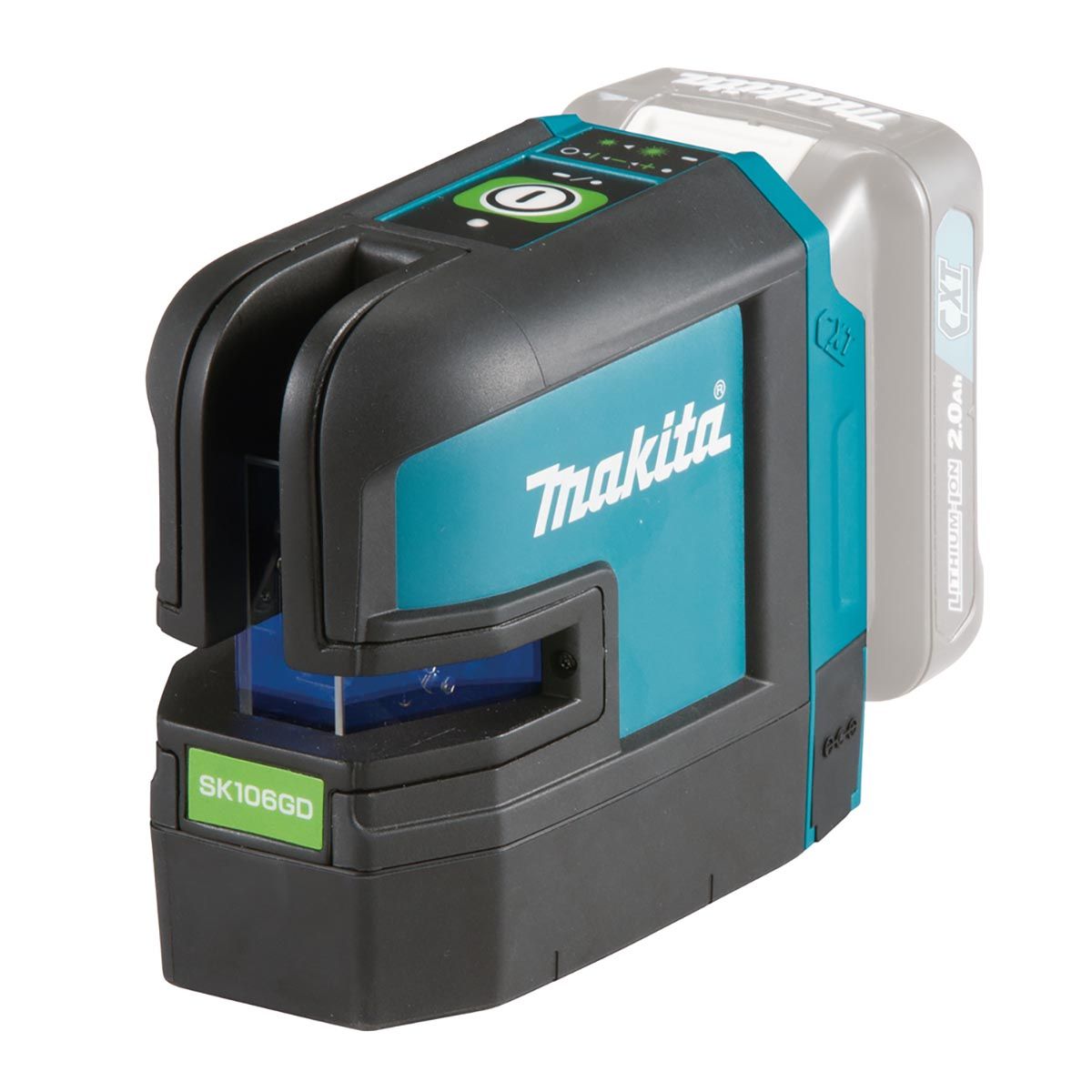 Makita Kryss/Pkt Laser 12V CXT ® 35m Grønn SK106GDZ