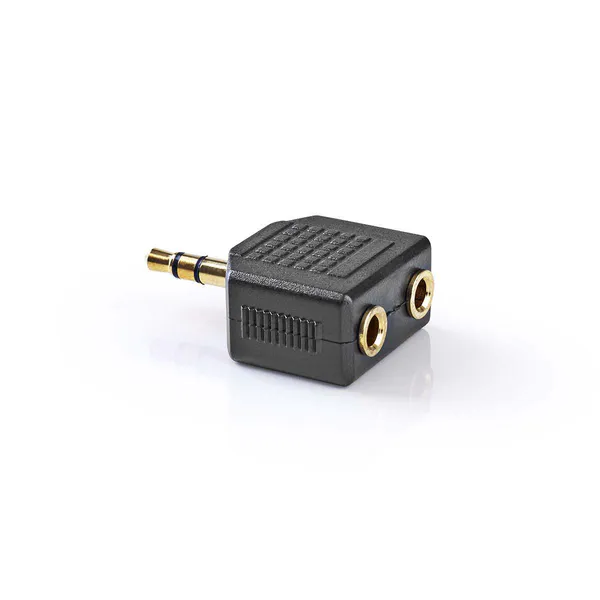 Hovedbilde Stereo Adapter Mini-Jack 2 x Hun til 1 x Han - ...