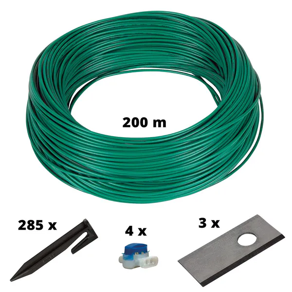 Hovedbilde Grensekabelsett 1100 m² - 200 meter kabel for ...