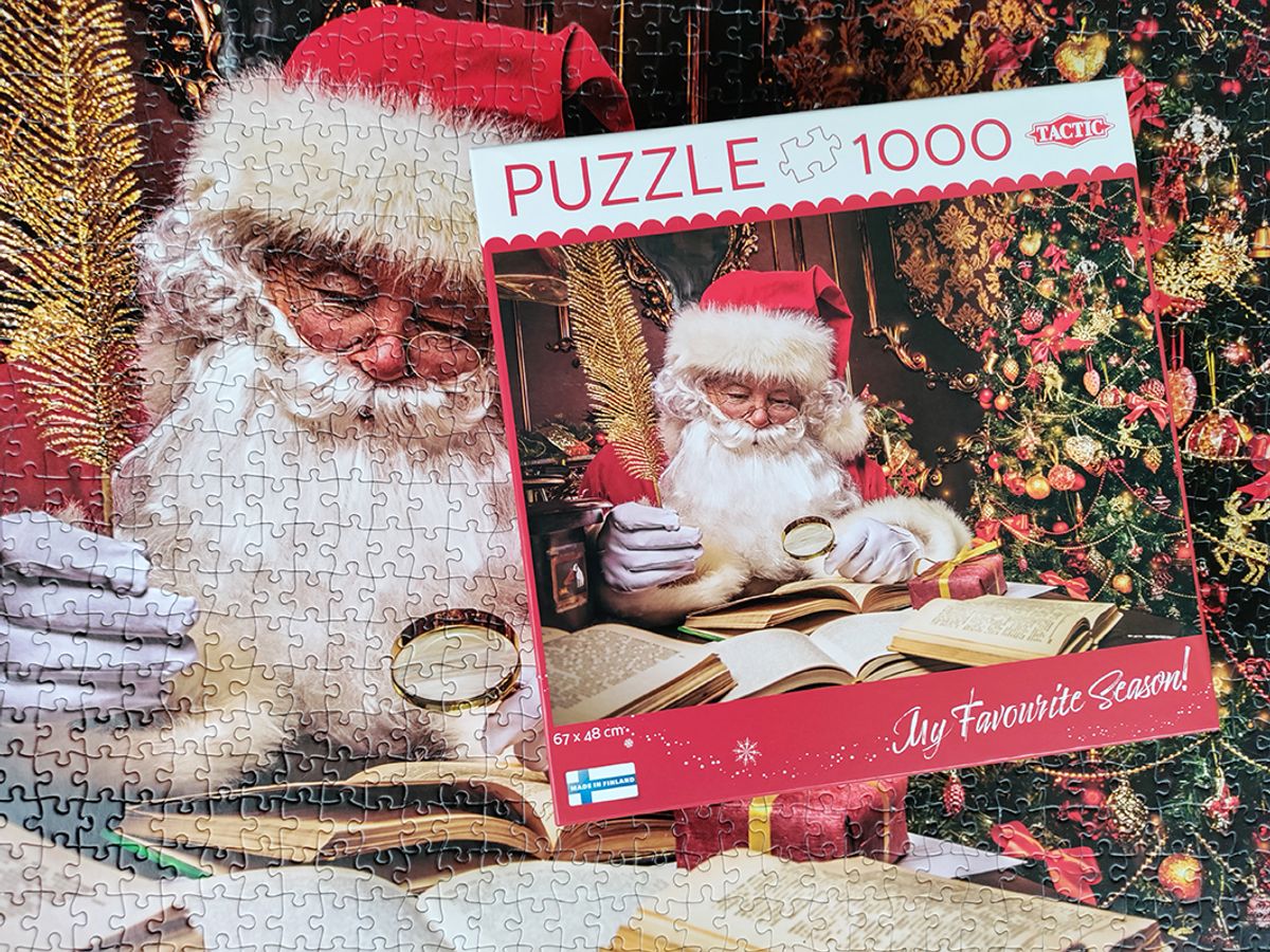 Puslespill Julenisse 1000 Biter