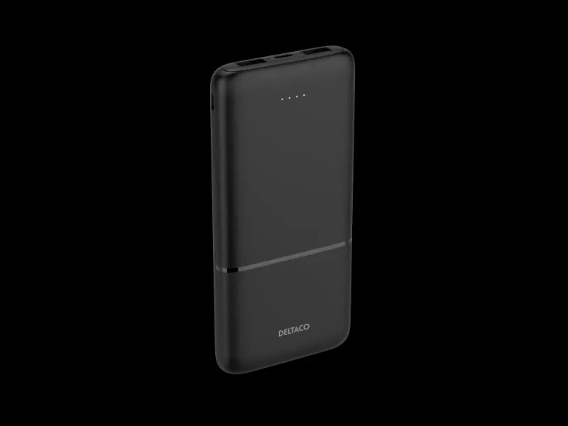 Powerbank Fast Charge and 3 ports, 2x USB-A 18W, 1x USB-C PD 20W, 10 000 mAh