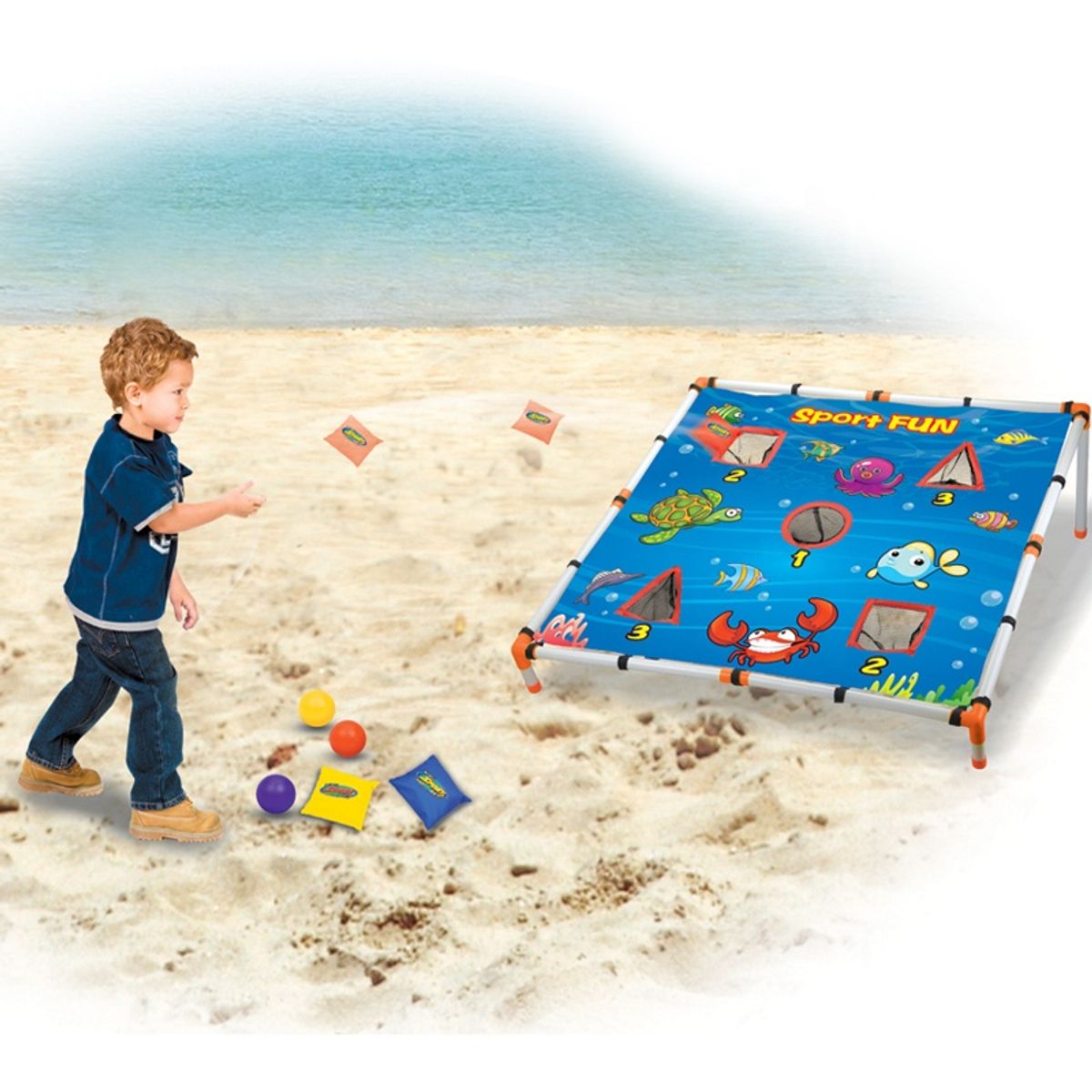 Kastespill med erteposer - Beanbag spill