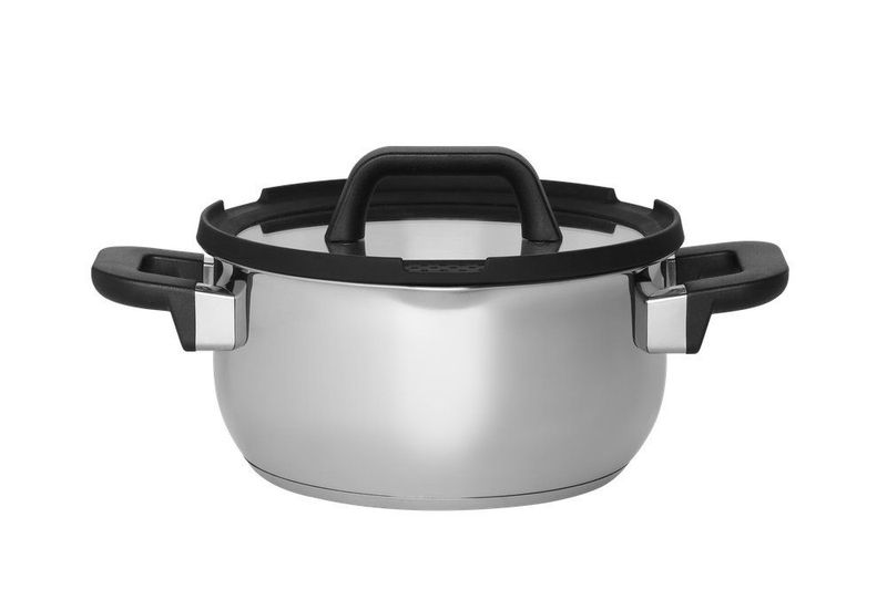 Gryte med Helletut og Sil 3 Liter 20 cm – Stålpanne Ease fra Maku Kitchen Life
