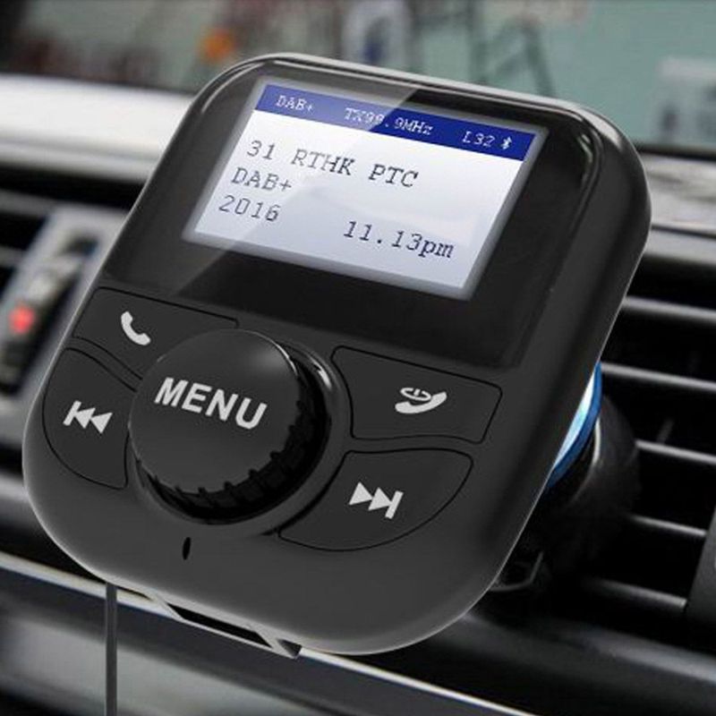 DAB+ Adapter med Bluetooth, Aux og Handsfree oppkobling