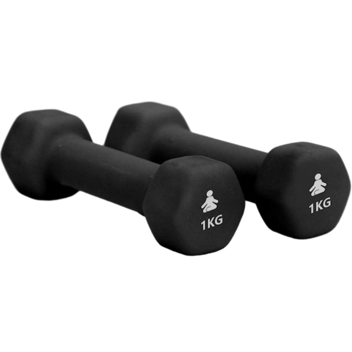 Håndvekter 2 x 1kg Premium Dumbbells - FitPaddy