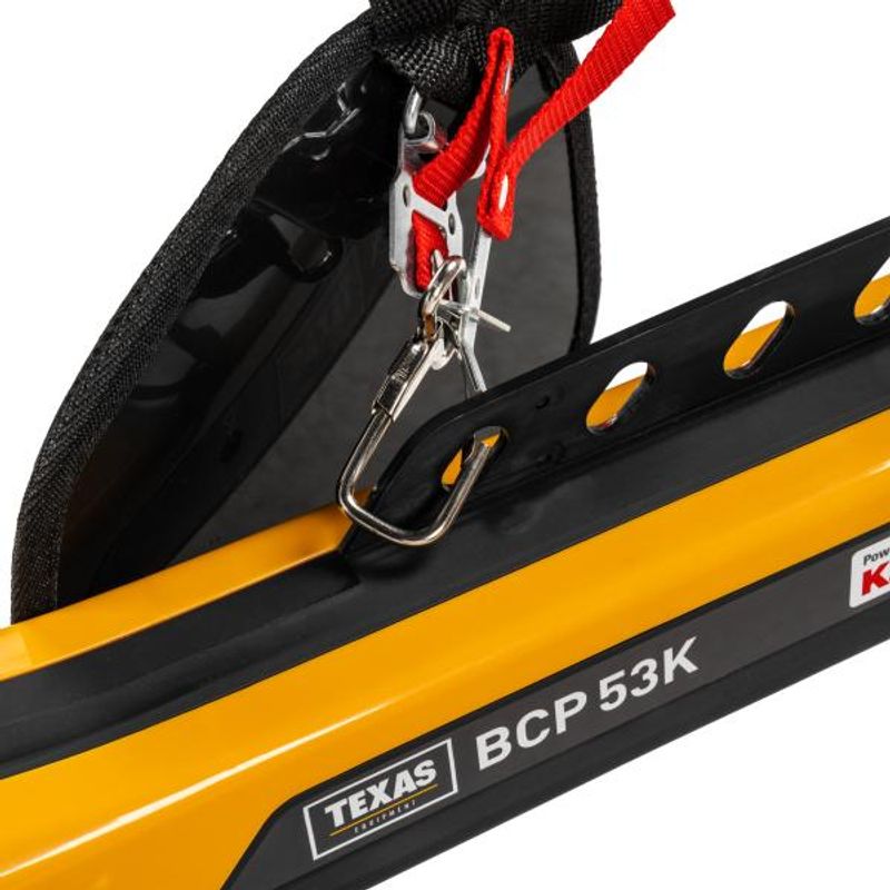 Kraftig bensindrevet trimmer og buskrydder Kawasaki 2-takts 52cc motor - Antivibrasjon - Texas BCP53K