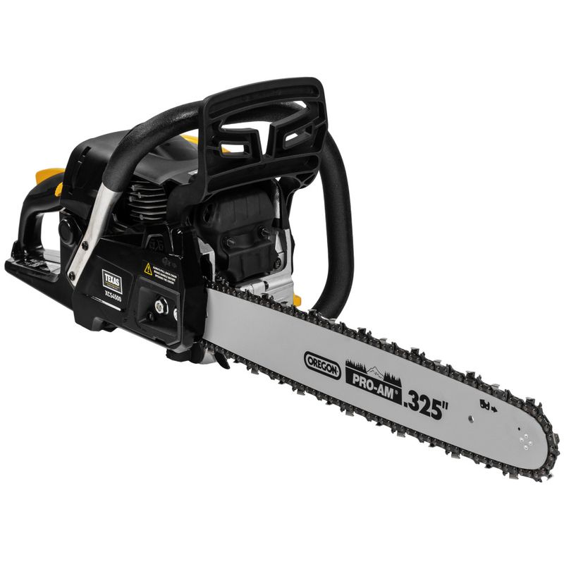 Bensindrevet Motorsag - Allround Kraftpakke - 2-takts 45cc - 40 cm sverd - Texas XCS4500