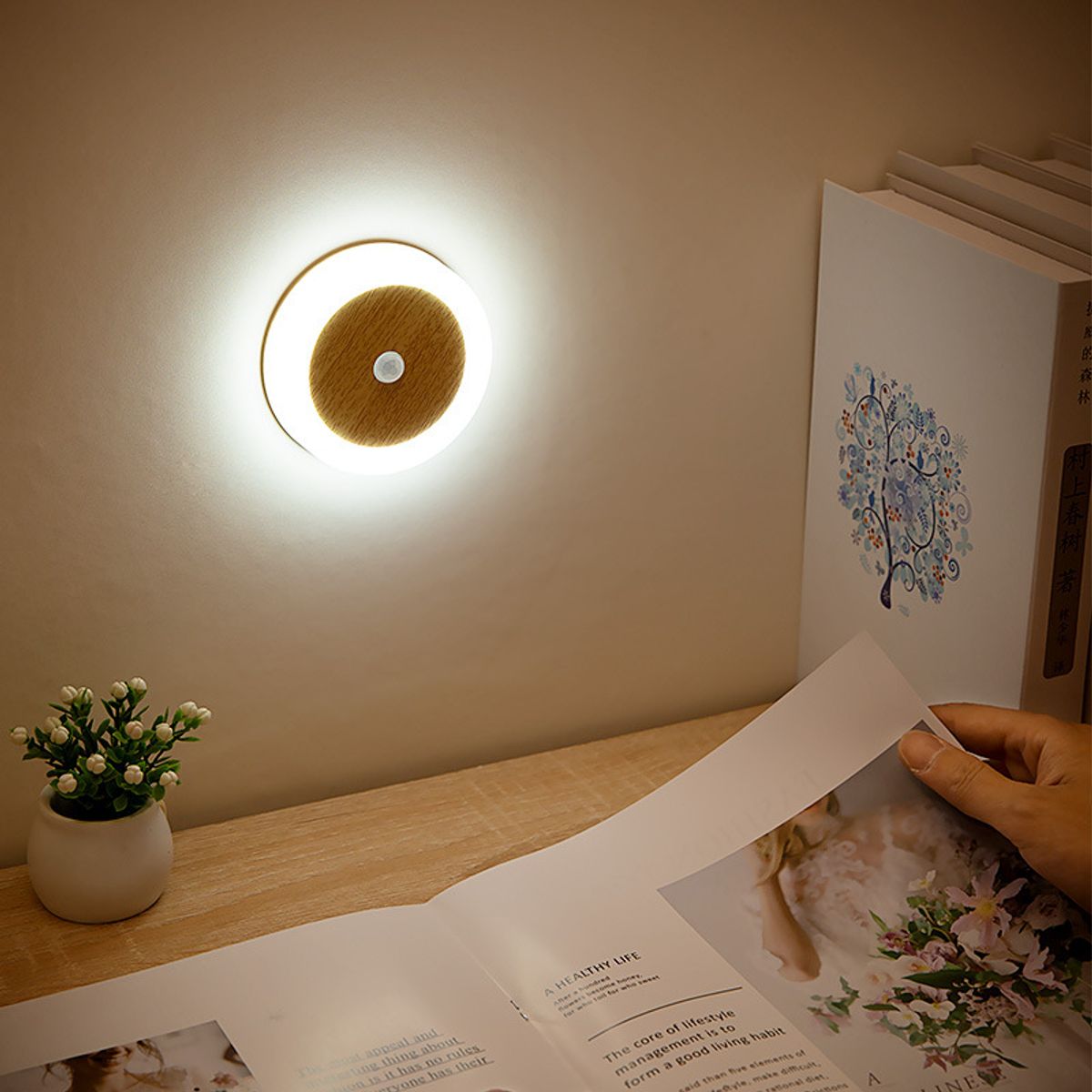 Oppladbar Sensorlampe med Led-Lys - Genial Lampe med mange bruksområder - PARTIVARE