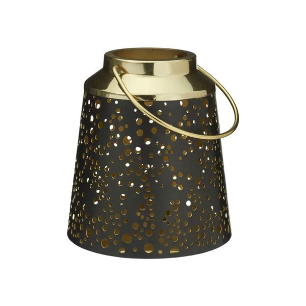 Hovedbilde Lysholder I metall - Flott for levende lys - ...