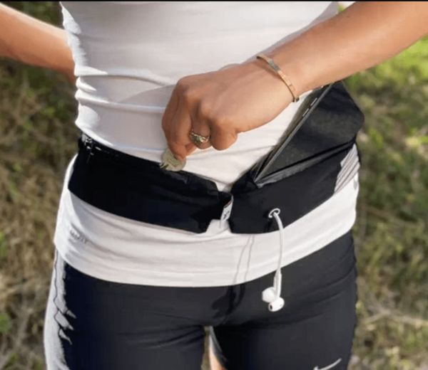 Hovedbilde Belte med Oppbevaringslommer for Trening og på ...